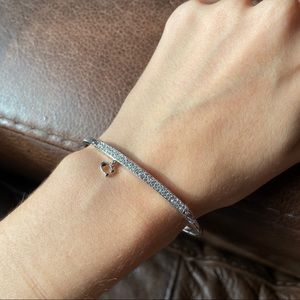 Silver Coach bracelet